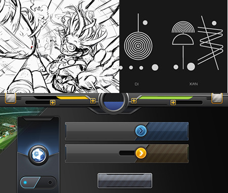 完美真人WMUI设计